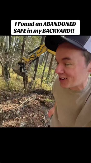 I Found an ABANDONED SAFE in my BACKYARD!! #cartersharer #foryou | backyard