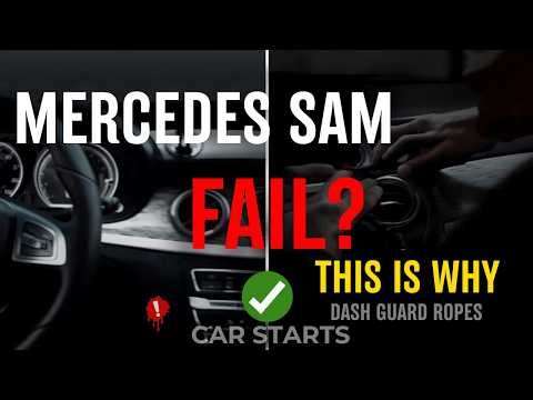 STOP Destroying Mercedes SAM Modules | 2018 C300 Window Tint Install (Safe Method)
