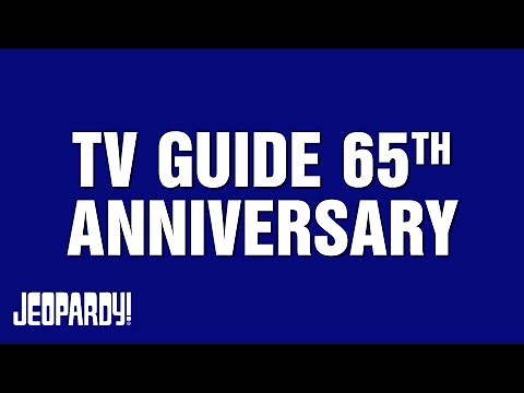 TV Guide 65th Anniversary | Category | JEOPARDY!