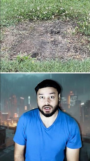 What’s HIDDEN Under This Dead Grass Patch Will SHOCK You #shorts
