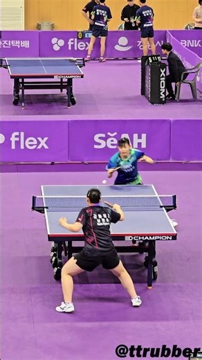 🏓 3연속 공격 with short pimple, 3 consecutive attacks #tabletennis