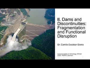 Lecture II — Dams and Rivers Under Pressure (Part I)