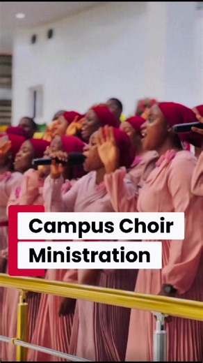 Campus Choir Ministration @ the 23rd Anniversary Celebration of The Lord's Chosen Charismatic Revival Movement. #PstLazarusMuoka #tlccrmofficial #chosen #anniversary #23rdanniversary