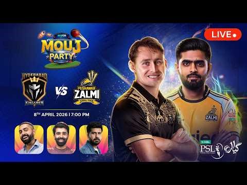PSL Live: Zalmi vs Hyderabad 15th T20 Live Match Today | PZ vs HK Score & Commentary - Watch Party