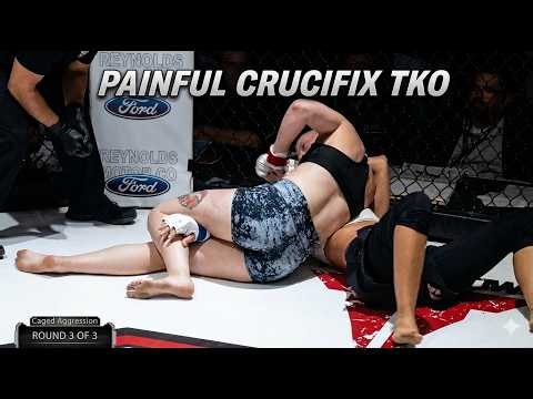 WMMA Painful Ground and Pound from the Crucifix - Part 2