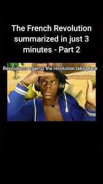 The French Revolution summarized in 3 minutes (PART 2) #history #hoi4 #educational