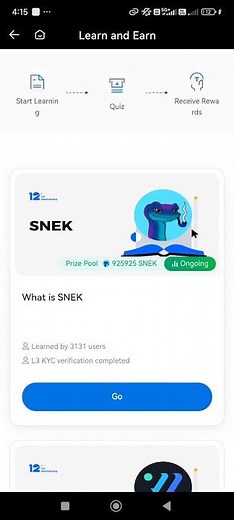 HTX Learn and Earn Answer SNEK