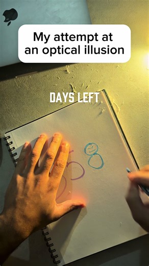 #countdown optical illusion 🪄#fyp #skeleton