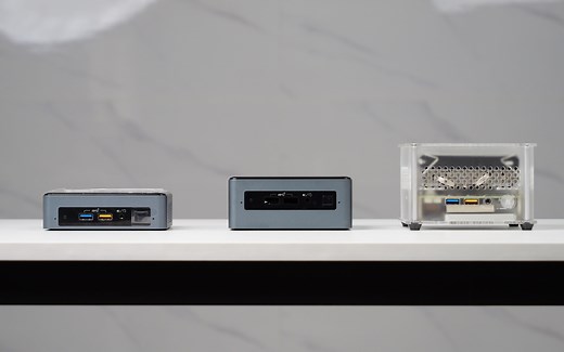 地表最强Nuc8配置 亚克力散热机箱评测