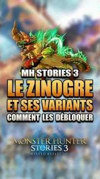 How to unlock the Zinogre and its variants in Monster Hunter Stories 3!