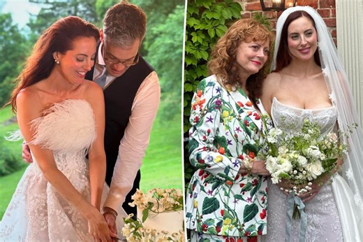 Olivia Culpo's timeless gown and Eva Amurri's wedding dress cleavage