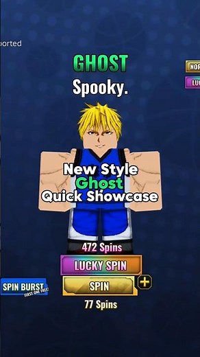 Ghost Basketball Zero Quick Showcase #roblox