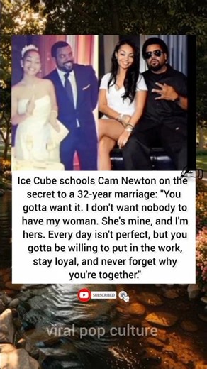 The SECRET to a 32-Year Marriage? Ice Cube Speaks 💍 #Shorts#emotionalstory #trending