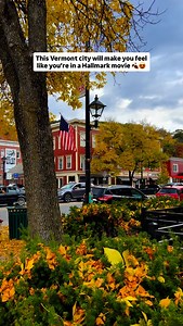 This might just be the most underrated fall city in New England. 📌save this if you’re looking for dreamy fall towns to visit! 📍Montpelier, VT (the smallest state capital in the US) is full of colorful foliage, charming bookstores, cozy cafés, and streets that look straight out of a Hallmark movie 🍁☕️ strolling here in autumn feels like stepping onto a movie set! #fallroadtrip #fallinvermont #fallinnewengland #montpelier #fallsweater #placestovisit | Our RV Venture