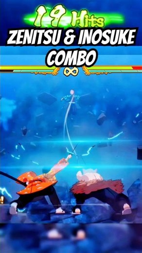 This ZENITSU and INOSUKE Combo is INSANE #zenitsu #inosuke #demonslayer
