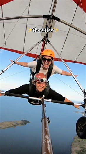 1.6K views · 13 reactions | you can't find views like these from anywhere else! Join us in learning flight 2000 feet high at https://www.kittyhawk.com/adventures/hang-gliding/tandem-hang-gliding-lessons/ #flyflyfly #hanggliding #obx #visitobx #outerbanks | Kitty Hawk Kites | Facebook