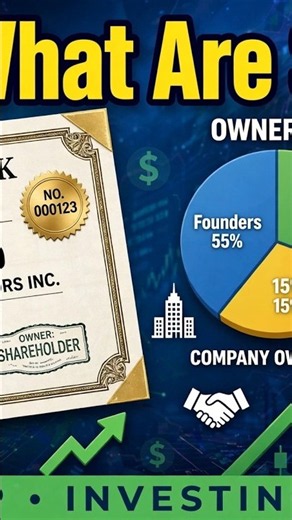 What Is a Share? 📈 | How Stock Ownership Really Works #finance #smartmoneyusa