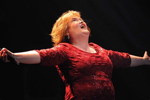 Susan Boyle's Operatic Falsetto Is Unreal on This Romantic Duet with a Male Icon