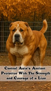 Central Asia’s Ancient Protector With the strength of a Lion! . . . . . #alabai #centralasianshepherd #doglover #rescuedog #trendingnow #short | Doggy Discovery