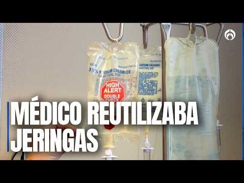 Médico que suministro suero vitaminado era homeopata y tenía malas prácticas