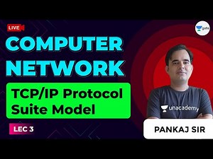 TCP/IP Protocol Suite Model | Computer Network | Lec 3 | GATE Computer Science/IT Engineering Exam