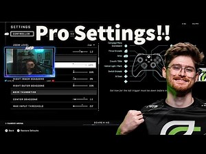 OpTic Lucid Explains His Trigger Deadzones Settings!!