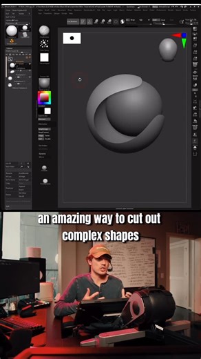 Patrick Foley on Instagram: "BOOLEANS BABY #3dartist #zbrush #c4d"
