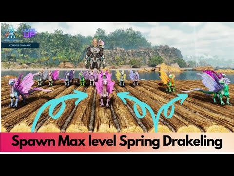 Tamed Spring Drakeling Spawn Command | Ark Survival Ascended