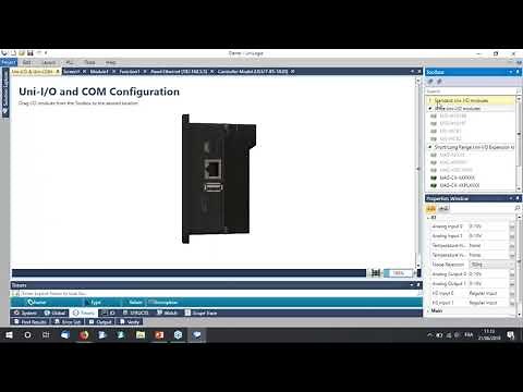 Webinaire N°15 : Premiers pas sur le logiciel UniLogic ® d'Unitronics
