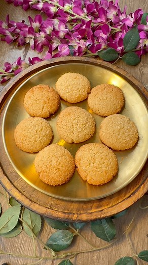 13K views · 72 reactions | Coconut biscuits (Ingredients in the description box) 1/4 cup ghee 1/2 cup@powdered sugar 3/4 cup whole wheat flour 1/4 cup dry coconut powder 2 tbsp suji 1/4 tsp baking powder 1/4 tsp baking soda 1 or 2 tbsp milk 1/4 cup Dry coconut powder for coating In preheated kadai, bake the cookies for 15-20 minutes at slow to medium flame. #coconutbuiscuit #buiscuitrecipe #homemadefood #homemadebiscuit #homemadecookies #coconutnankhatai | Nikiiceipe | Facebook