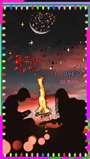 Romantic Campfire Moments Under the Stars