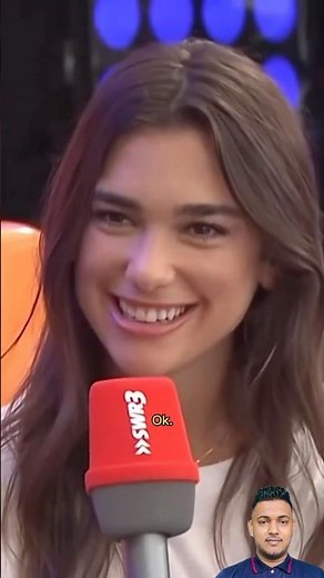 Dua Lipa Funny Interview ❤️ She is so cute 🥰 #dualipa