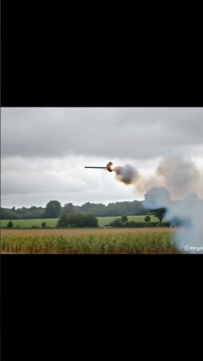 V1 flying bomb strikes london
