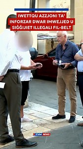 Uffiċjali tal-awtoritajiet regolatorji wettqu azzjoni ta’ infurzar f’għadd ta’ stabbilimenti ġewwa l-Belt Valletta. Kompli Aqra ⬇ https://tvmnews.mt/news/iwettqu-azzjoni-ta-inforzar-dwar-imwejjed-u-siggijiet-illegali-fil-belt/ #tvmnews | TVMnews