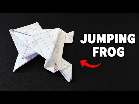 Origami Jumping Paper Frog | Fun & Easy Origami