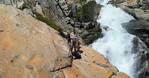Horsetail Waterfalls Near Lake Tahoe and Echo Summit