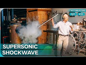 Testing the First Blank Shockwave Blast | Mythbusters Season 1 Episode 10