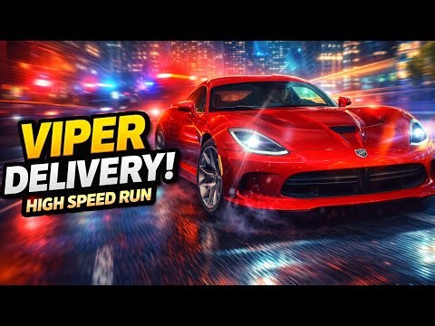 SRT Viper GTS Delivery Mission 🔥 | NFS No Limits Gameplay (High Speed Run)