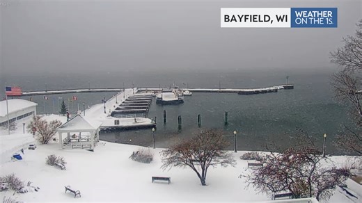 23 reactions | Bayfield, WI on Lake Superior looks like a snow globe! Around 12" of snow has already fallen around Bayfield with snow continuing. #wiwx Spectrum News 1 Wisconsin | Meteorologist Kristin Ketchell | Facebook
