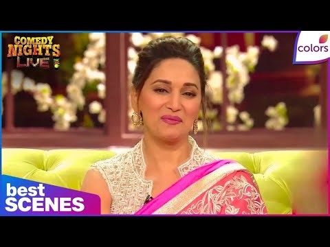 Comedy Nights Live | Chintu Roasts Madhuri Dixit For Her Reaction | Colors TV