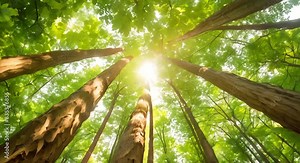 Achieving Net Zero: The Key Role of Sustainability in Forest Biodiversity and Nature Diversity. Concept Net Zero Emissions, Sustainability Strategies, Forest Biodiversity, Nature Conservation