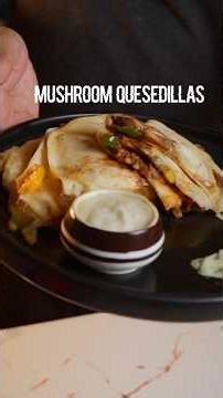 Mexican mushroom quesadillas made easy!