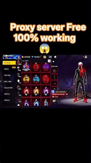 free proxy server 100% working 😱 #virel