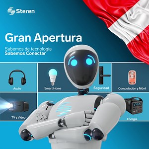 154K views |  ¡Steren llegó a Perú!  Las mejores #SolucionesEnTecnología; Smart Home , TV y Video , Audio , Computación , Gamers  y mucho más. Más información en: https://bit.ly/3J6Eklk | Steren Perú | Facebook