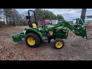 1st Oil Change On The John Deere 3043D