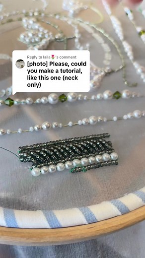 Beading with a Regular Needle & Beading Needle (No Tambour!)