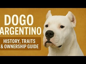 Dogo Argentino | History, Traits & Ownership Guide
