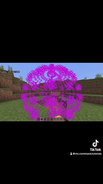 Replying to @Minecraft Commands This part is to make the blue and red spheres appear #minecraft #minecraftbedrock #minecraftcommands #minecrafttutorial #jjk #jujutsukaisen #hollowpurple