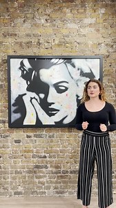 𝐈𝐍 𝐅𝐎𝐂𝐔𝐒 𝐰𝐢𝐭𝐡 André Monet! Newly arrived in our Covent Garden gallery, we take a closer look at the incisive pop-art of Canadian artist André Monet with his new work 'Nobody Else But You'. Hosted by Mimi Swaby ~ Art Journalist #Madonna #collage | Clarendon Fine Art