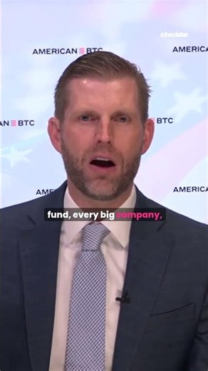 Why is Eric Trump so bullish on Bitcoin?